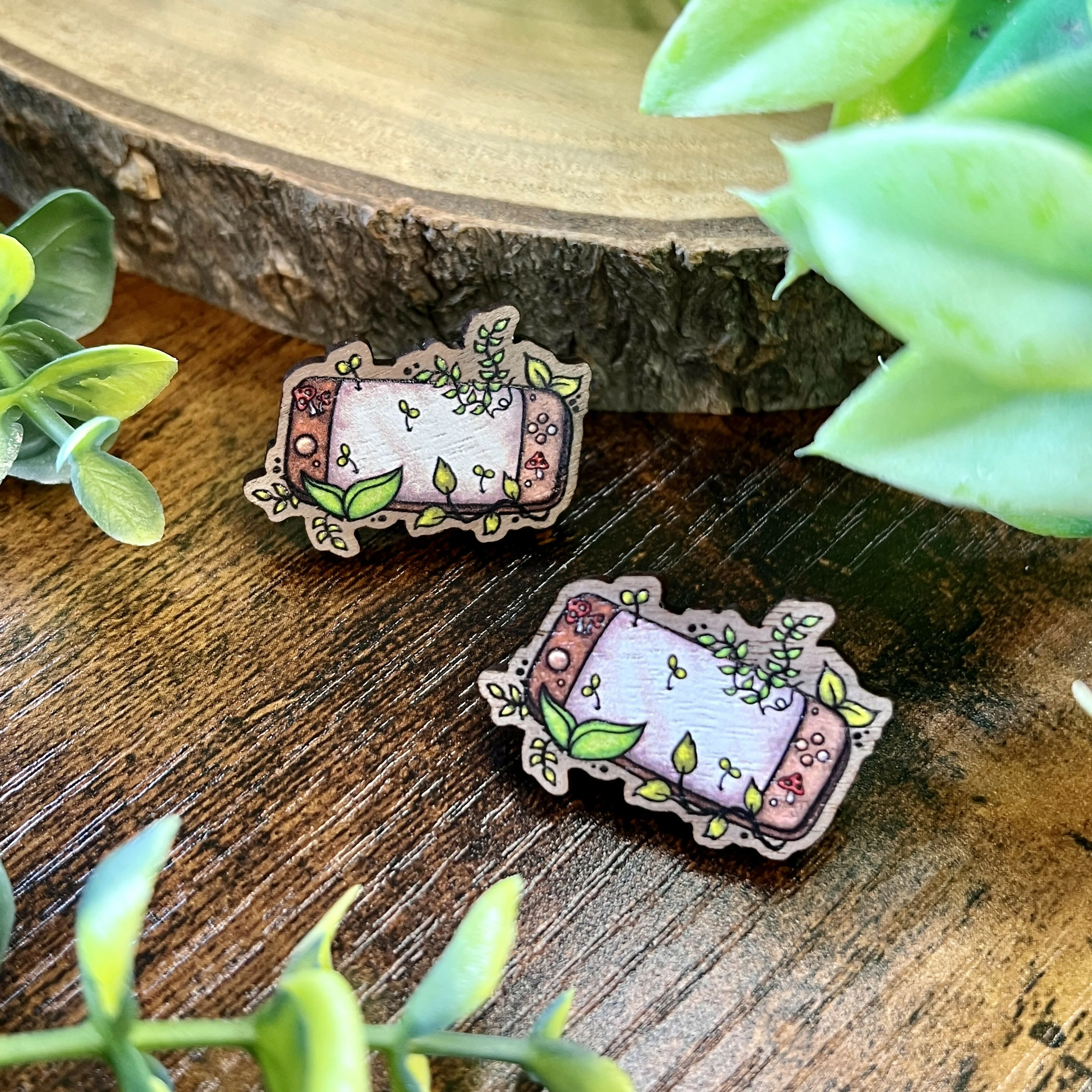 Cosy Gamer Wooden Pin - Image 5