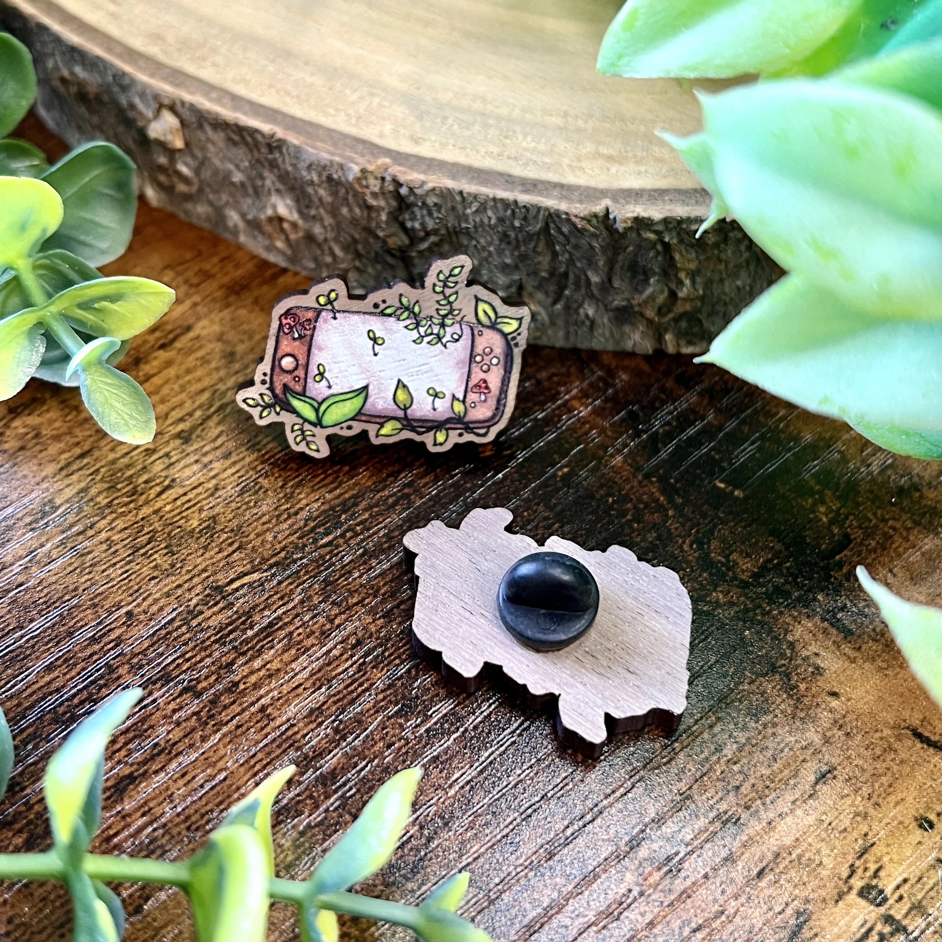 Cosy Gamer Wooden Pin - Image 6