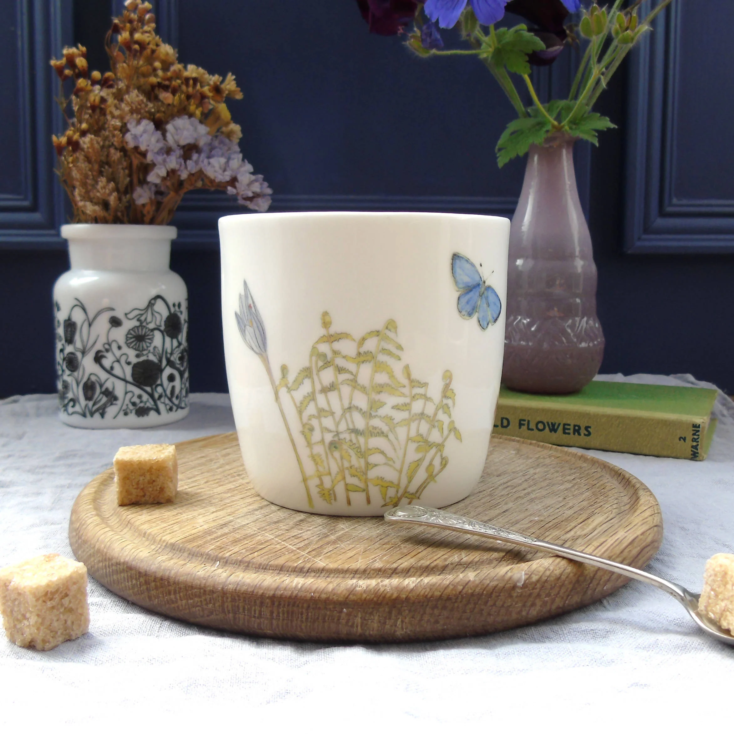 Hedgehog and Bluebell Mug - Image 3
