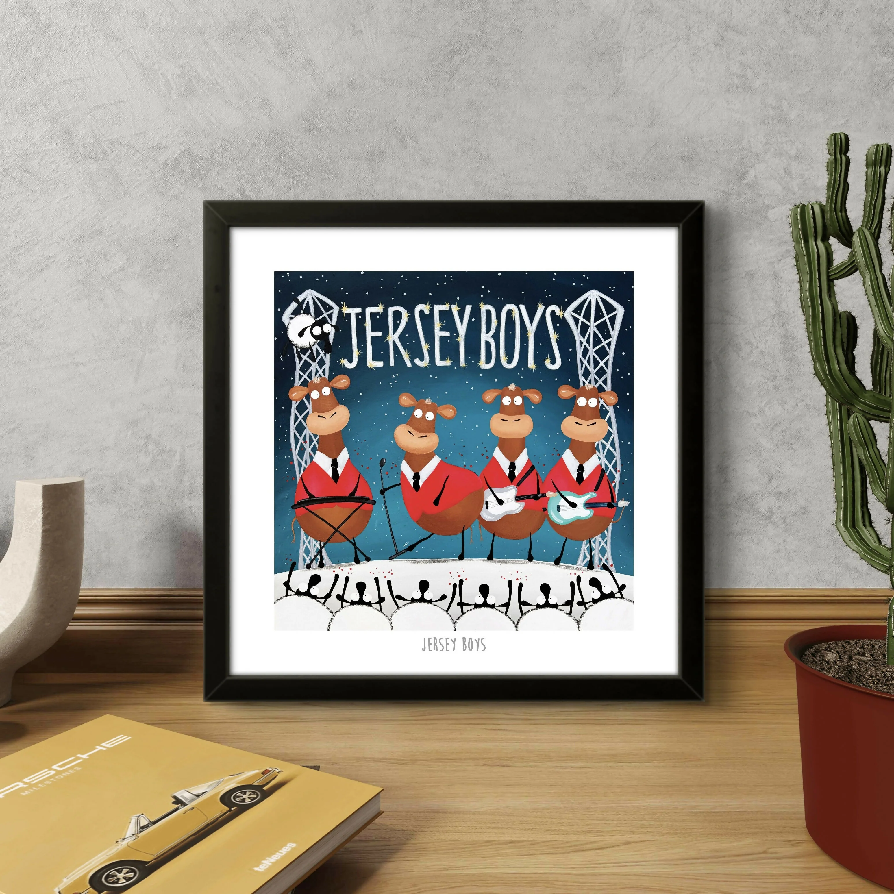 Jersey Boys - 10” Print - Image 3