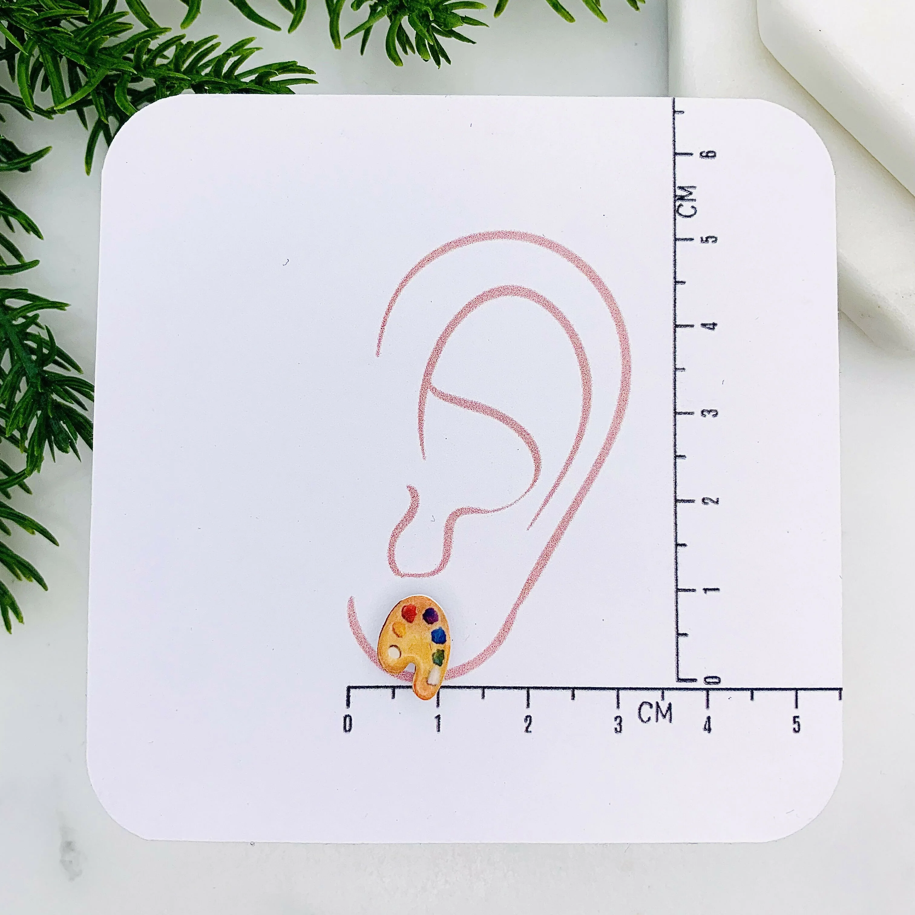 Mismatched Artist Brushes & Palette - Image 4