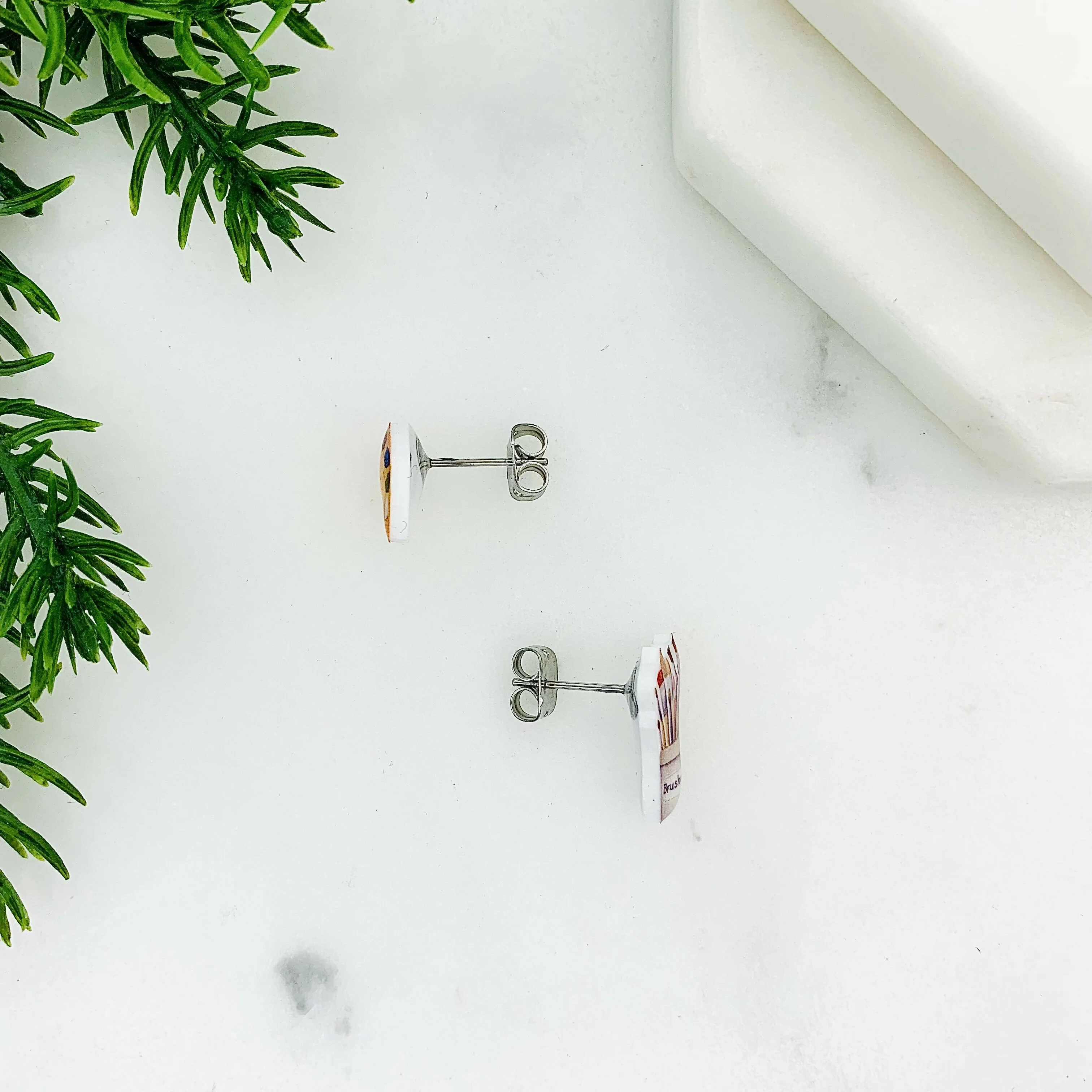 Mismatched Artist Brushes & Palette - Image 5