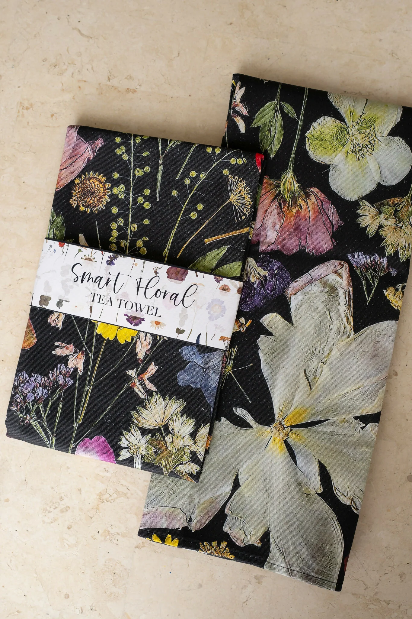 Pressed Flower Tea Towel - Image 4