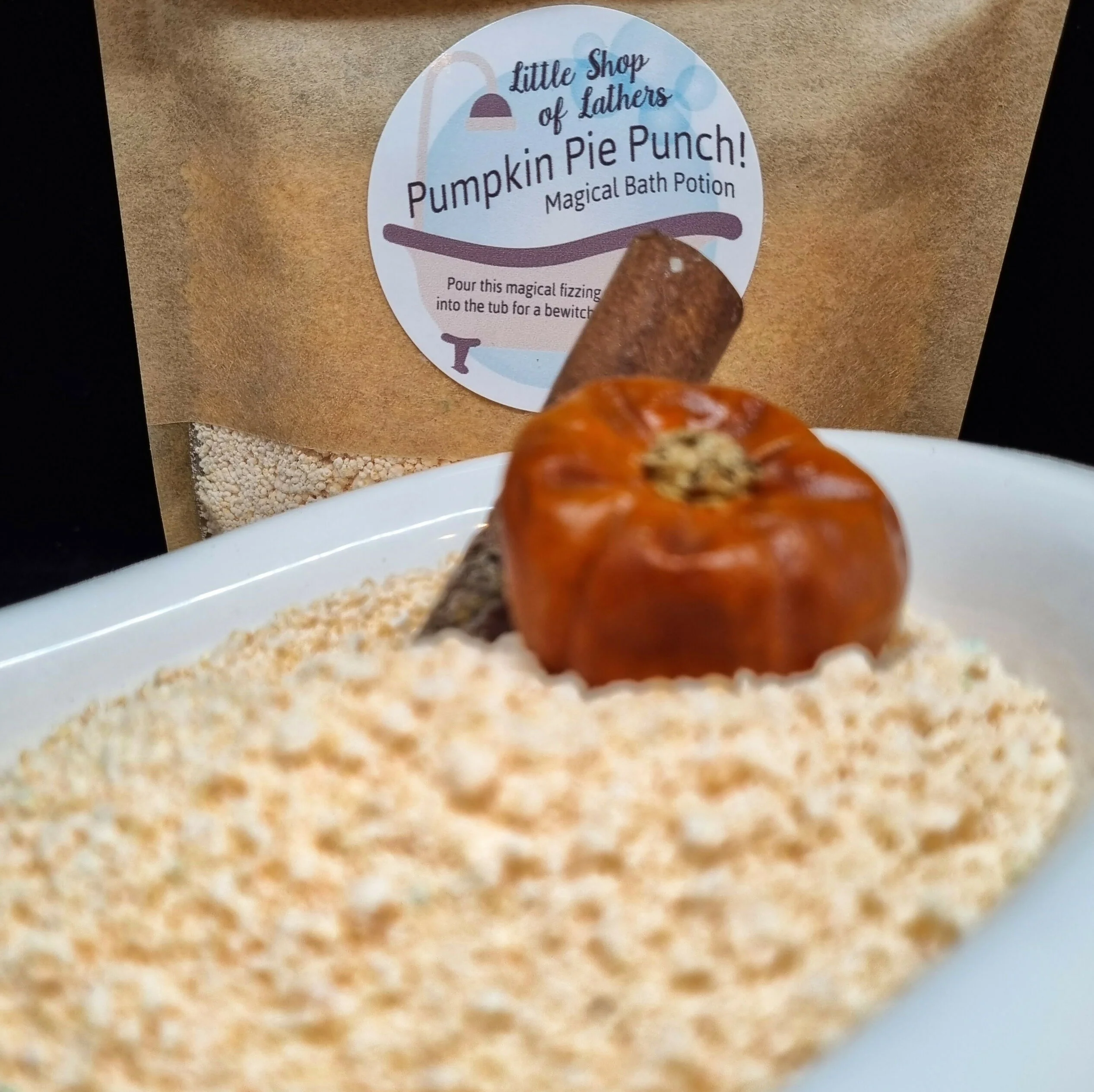 Pumpkin Pie Punch Fizzing Bath Potion - Image 3