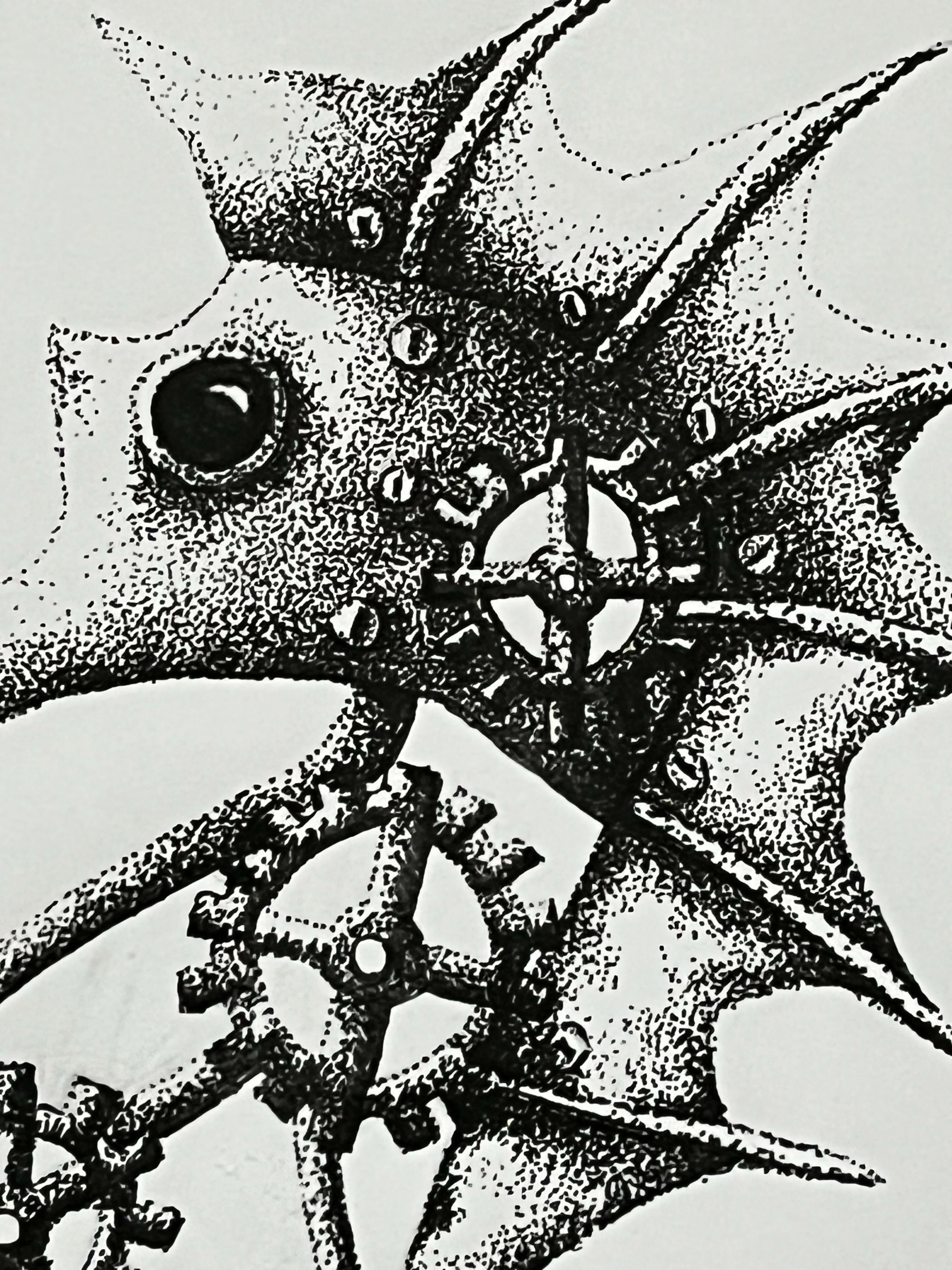 Steampunk Seahorse Print - Image 3