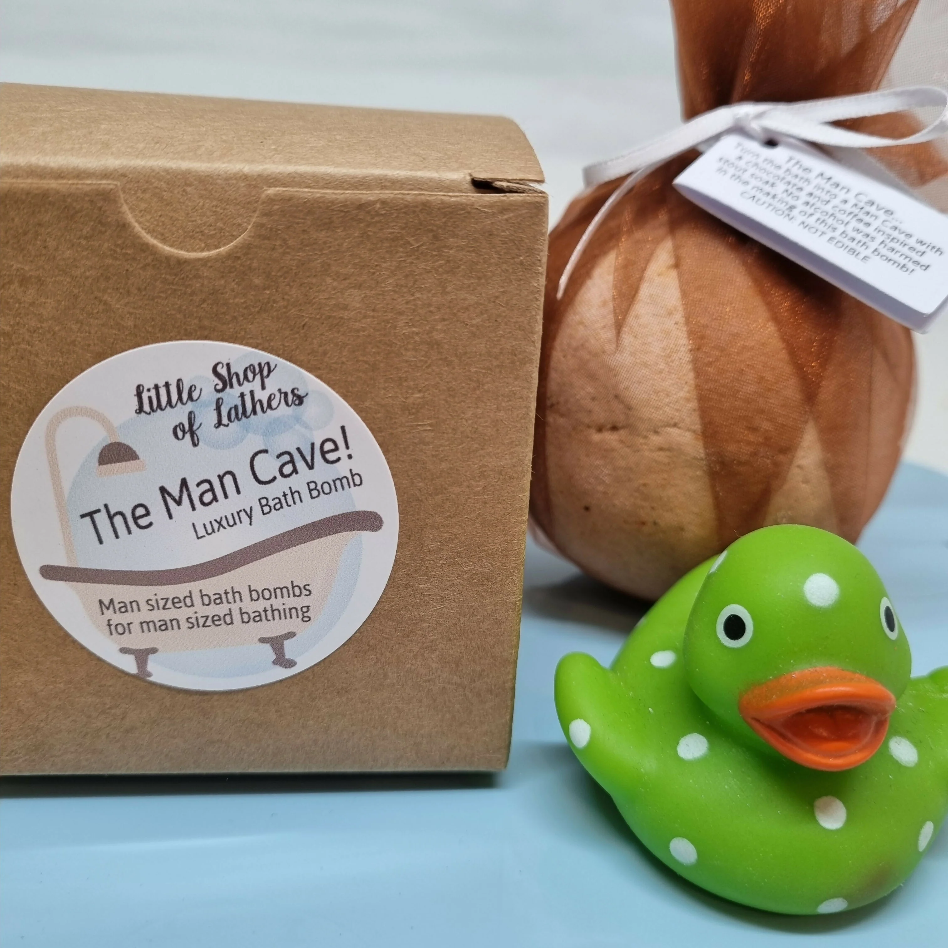 The Man Cave Man Sized Luxury Bath Bomb - Image 3