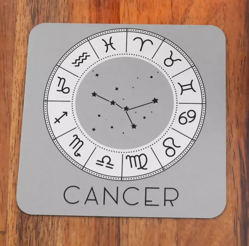 Zodiac Star Signs Coaster CONSTELLATION Design - Image 3