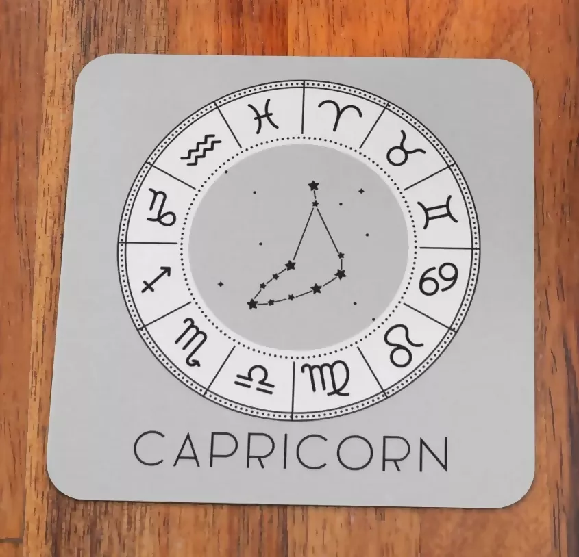 Zodiac Star Signs Coaster CONSTELLATION Design - Image 4